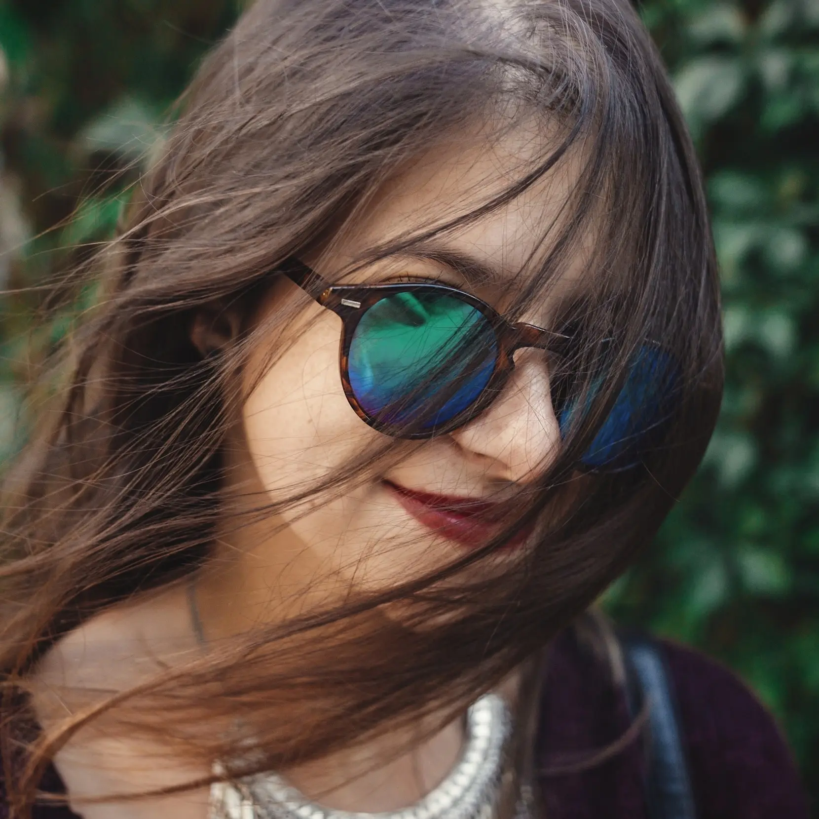 a woman wearing ifestyle sunglasses